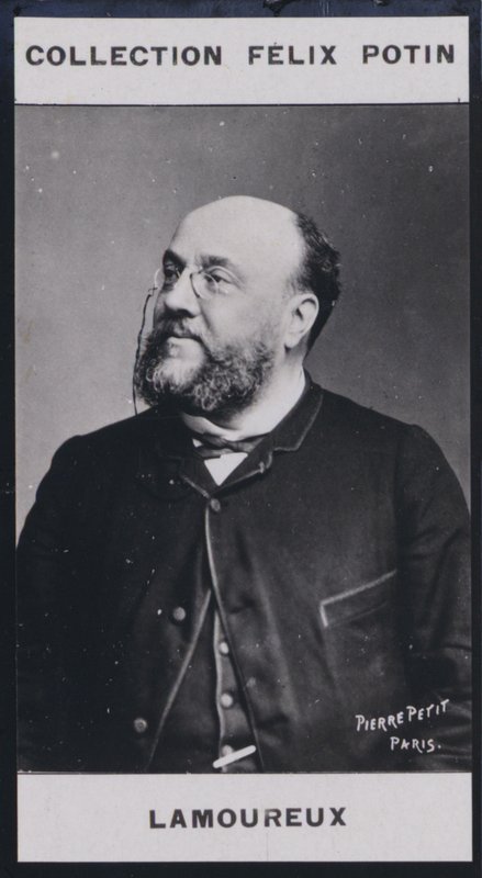 Charles Lamoureux (1834-1899) (s/hvitt-bilde) av European Photographer