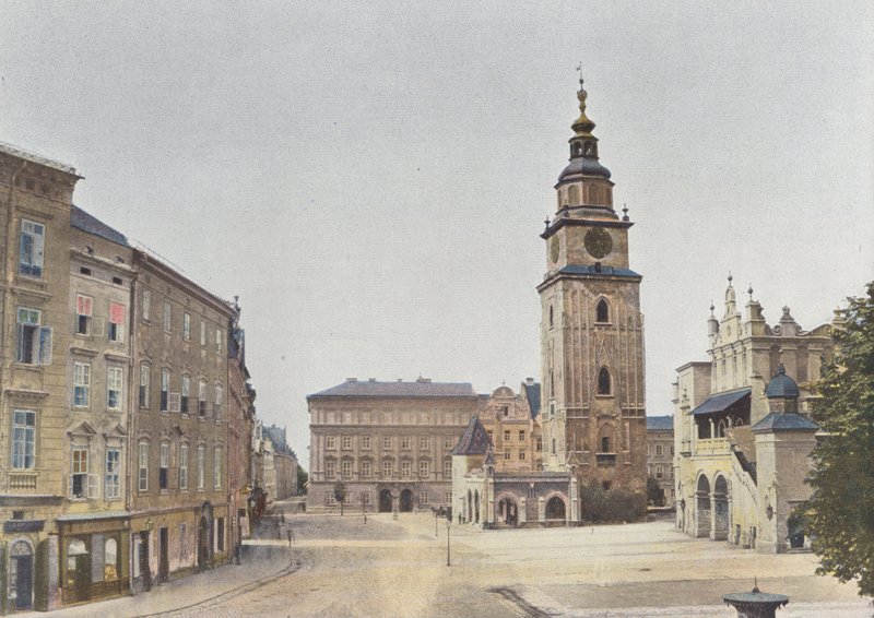 Krakow, gamle rådhustårnet av European Photographer