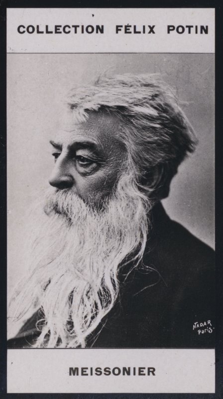 Ernest Meissonnier (1815-1891) (s/hvitt-bilde) av European Photographer