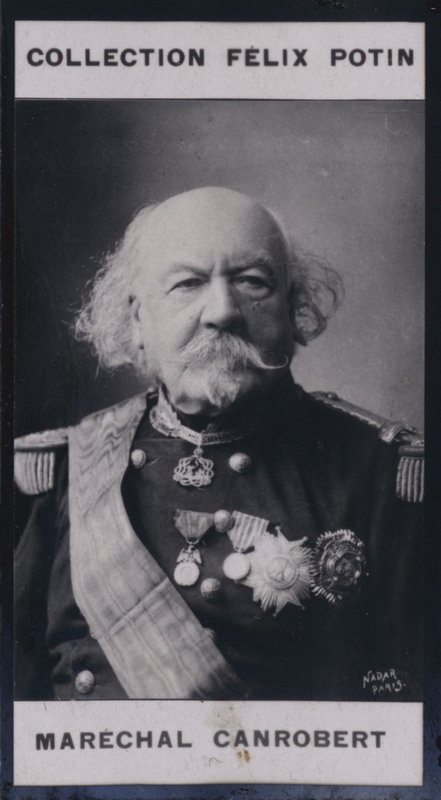 Francois Certain Canrobert (1809-1895) (s/hvitt-bilde) av European Photographer