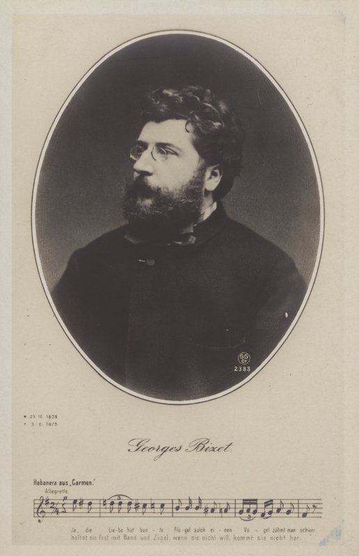 Georges Bizet , fransk komponist av European Photographer