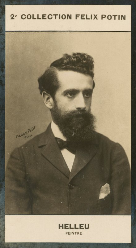 Helleu, maler (s/hvitt bilde) av European Photographer