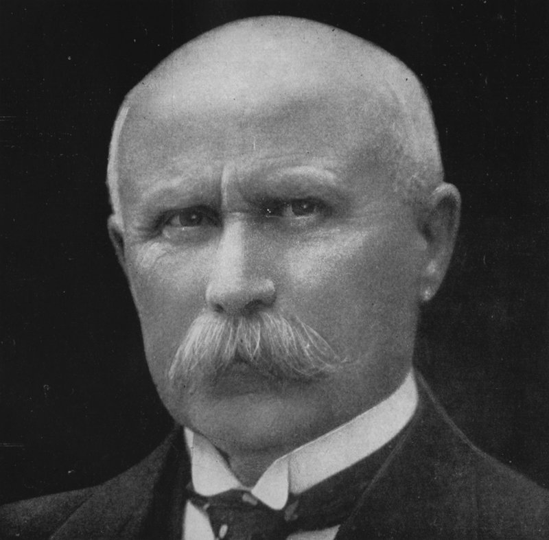 Henri Philippe Petain av Vichy (s/hvitt bilde) av European Photographer