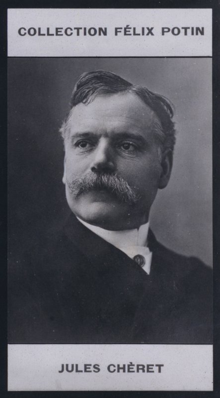 Jules Cheret (1836) (s/hvitt-bilde) av European Photographer