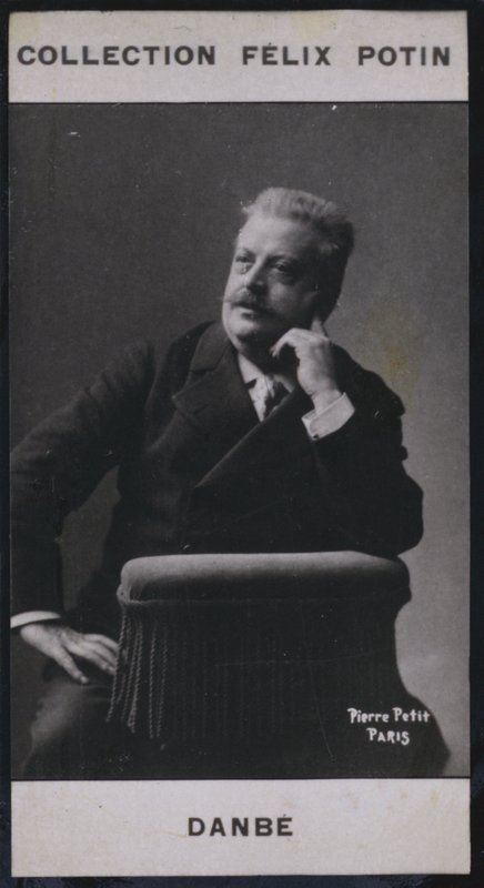 Jules Danbe (1840) (s/hvitt-bilde) av European Photographer