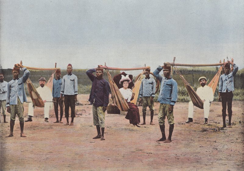Hamaquaires i Dahomey av European Photographer