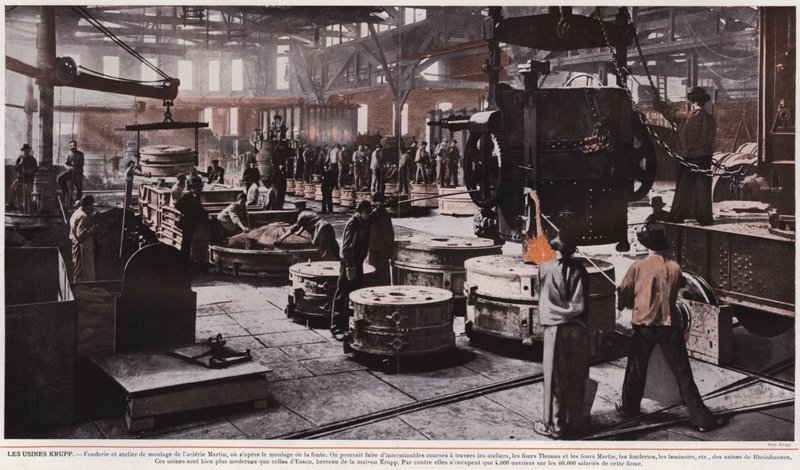 Les Usines Krupp (s/hvitt bilde) av European Photographer