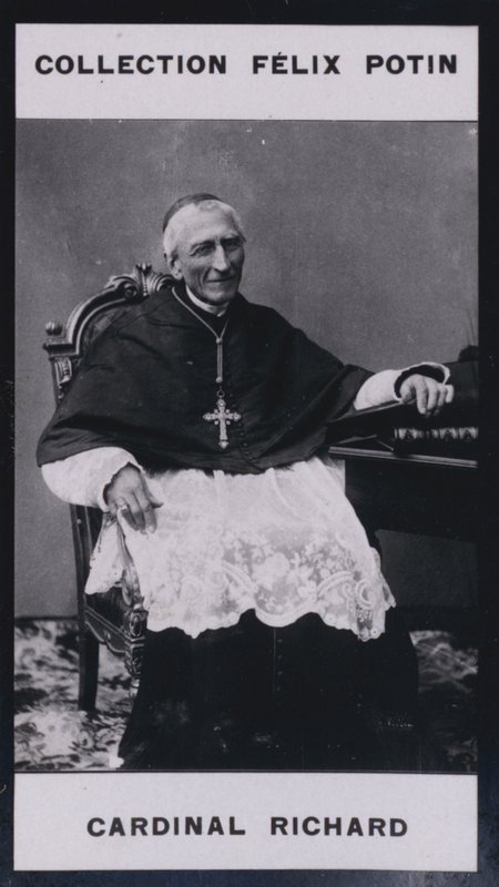 Mgr Benjamin Richard (1819) (s/hvitt-bilde) av European Photographer
