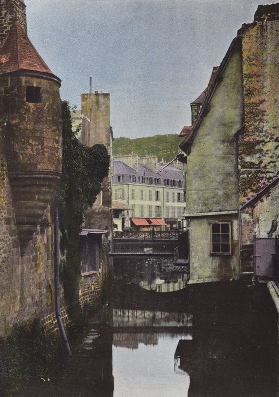 Quimper, gamle hus Rue Du Pichery av European Photographer