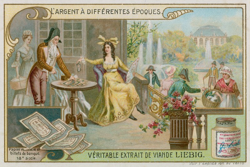1700-talls papirsedler av European School