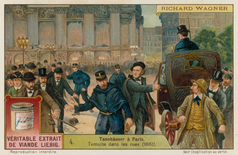 En forestilling av Tannhauser i Paris av European School