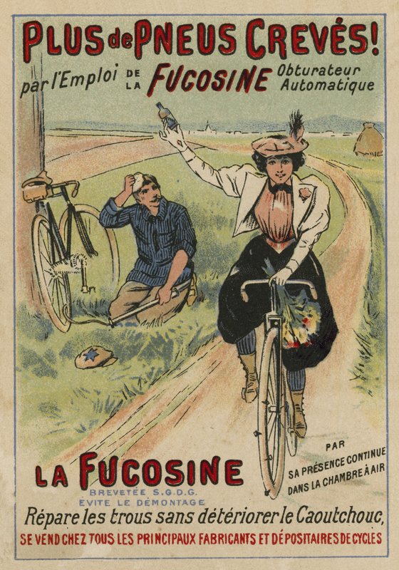 Annonse for Fucosine reparasjonssett for punktering av European School