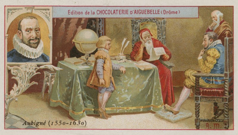 Agrippa dAubigne, fransk poet og soldat av European School