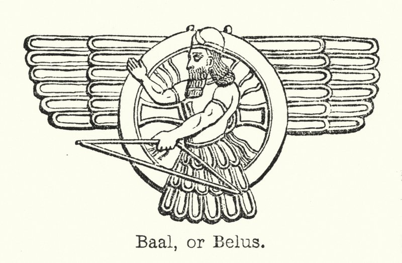 Baal eller Belus (gravering) av European School
