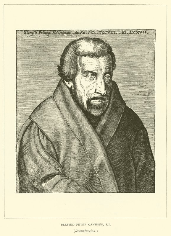 Salige Peter Canisius, SJ (gravering) av European School