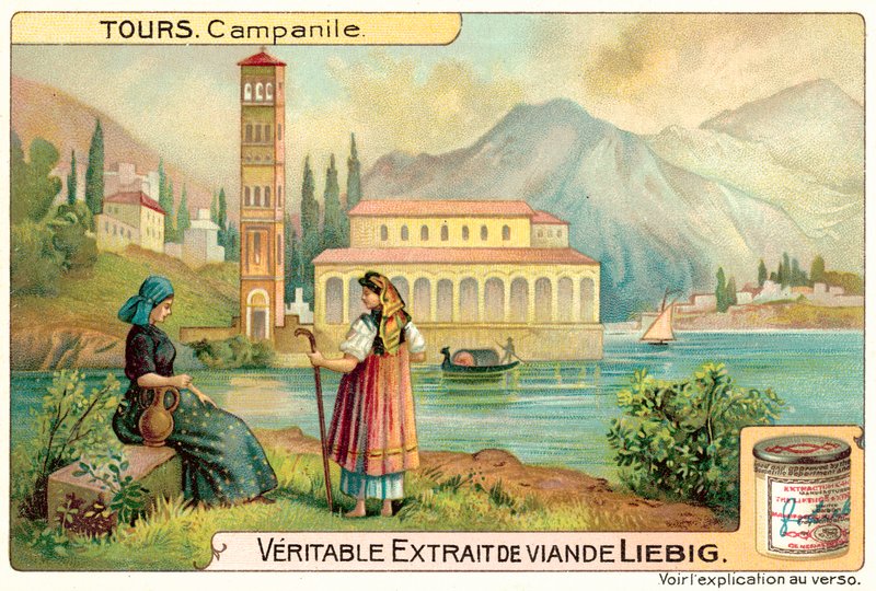 Campanile (chromolitho) av European School