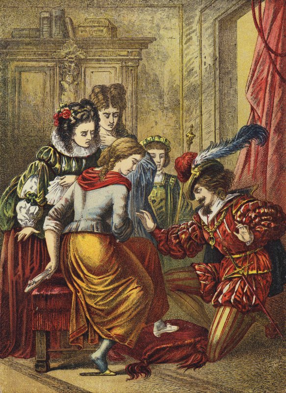 Askepott (farge litho) av European School