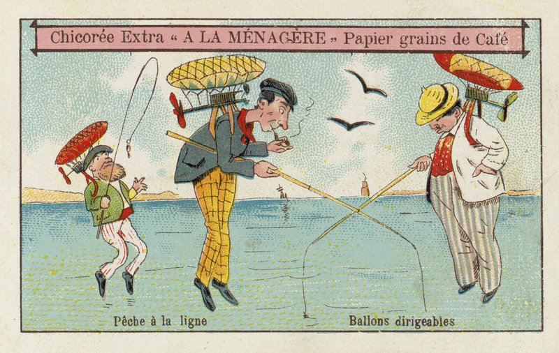 Dirigible ballonger: fiske av European School