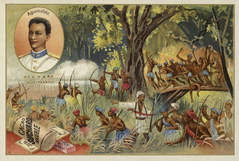 Emilio Aguinaldo , filippinsk revolusjonær leder og politiker av European School