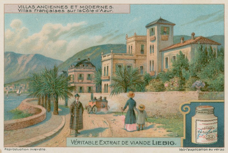 Franske villaer på Cote D