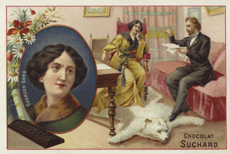 George Sand , fransk forfatter av European School