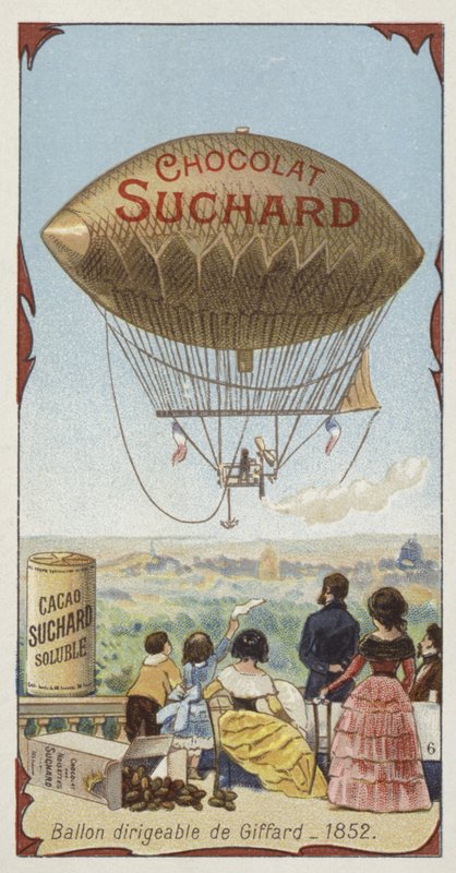 Giffards dirigerbare luftskip, 1852 av European School
