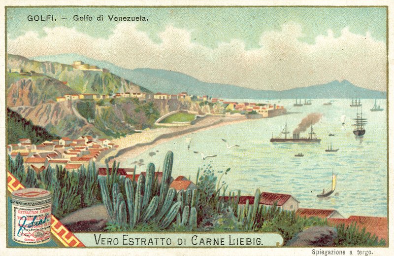Venezuelabukta (chromolitho) av European School