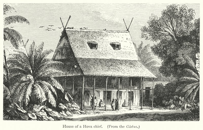 House of a Hova-høvding (gravering) av European School