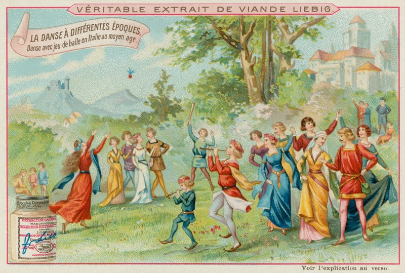 Italiensk middelalderdans av European School