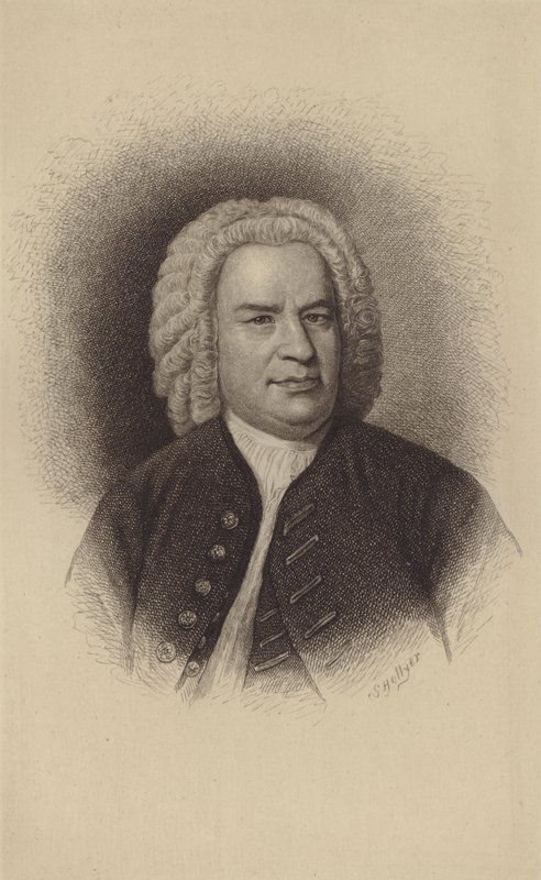 Johann Sebastian Bach (gravering) av European School