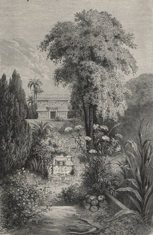 The Paradise Of Quetzalcoatl (gravering) av European School