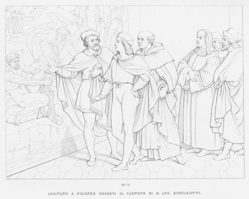 Life of Raphael (gravering) av European School