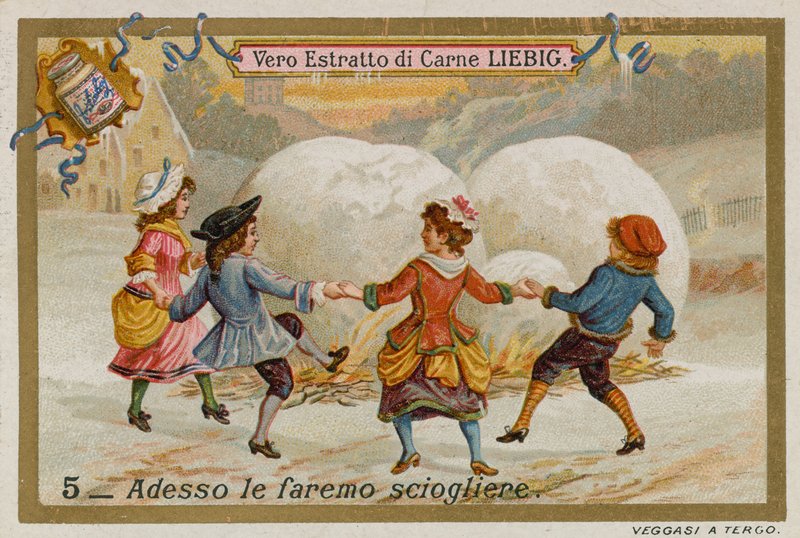 Smelting av snøballene av European School