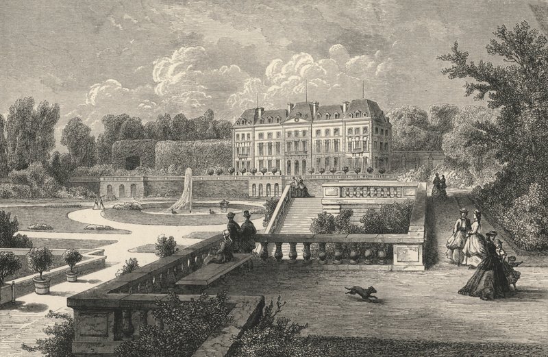 Meudon (gravering) av European School