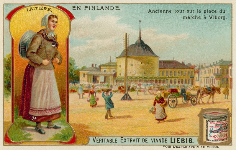 Milkmaid og Tower på Vyborg av European School