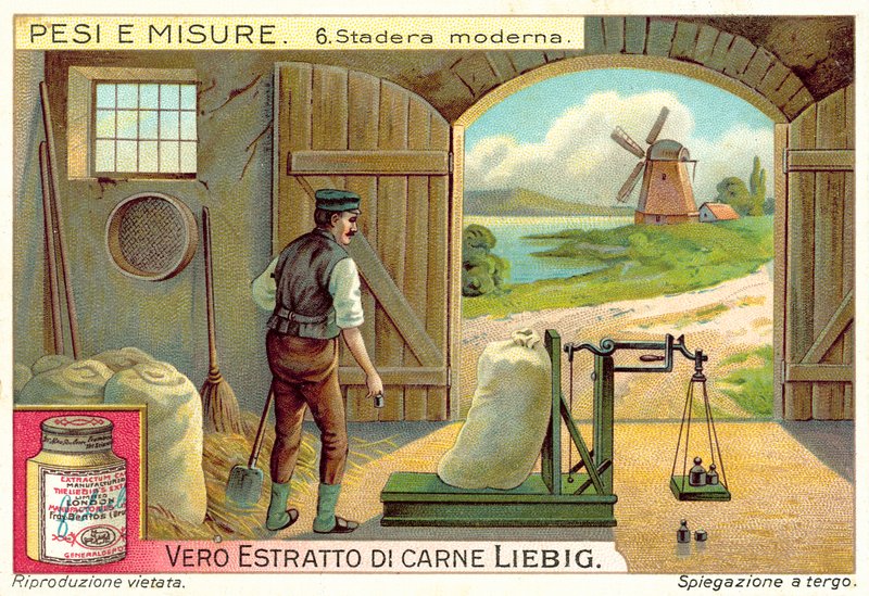 Moderne skalaer (chromolitho) av European School
