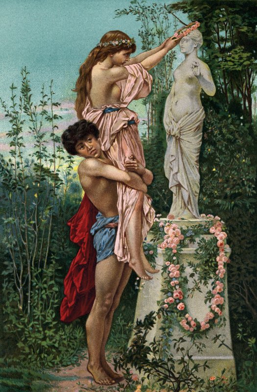 Ofring til Venus (chromolitho) av European School