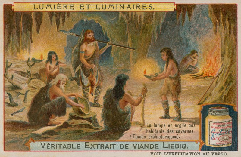 Forhistoriske leirlamper av European School