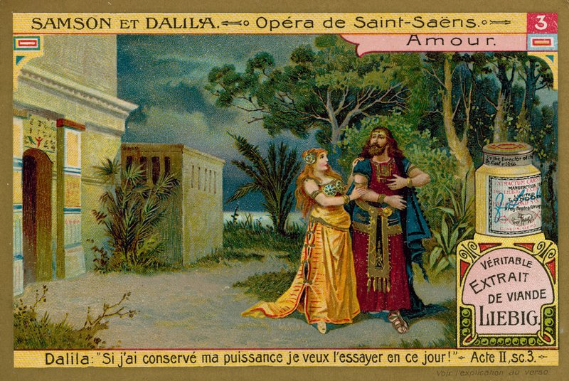 Samson og Dalila går i hagene av European School