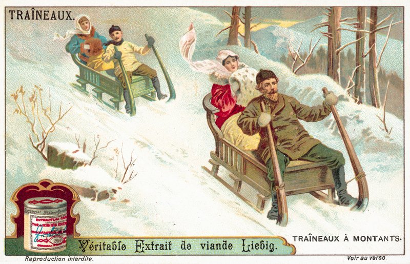 Aking (chromolitho) av European School