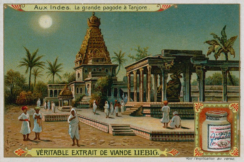 Tempel i Thanjavur av European School
