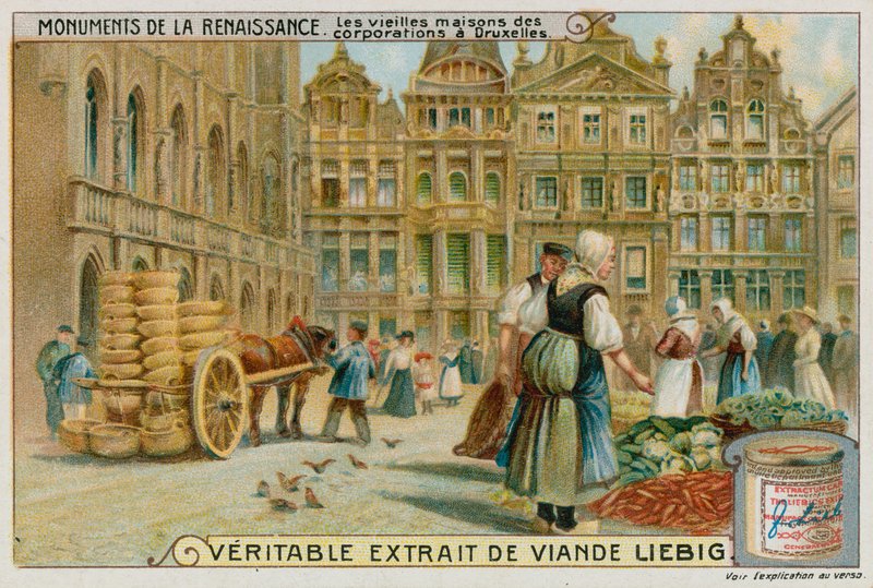 De gamle Gildehusene i Brussel av European School