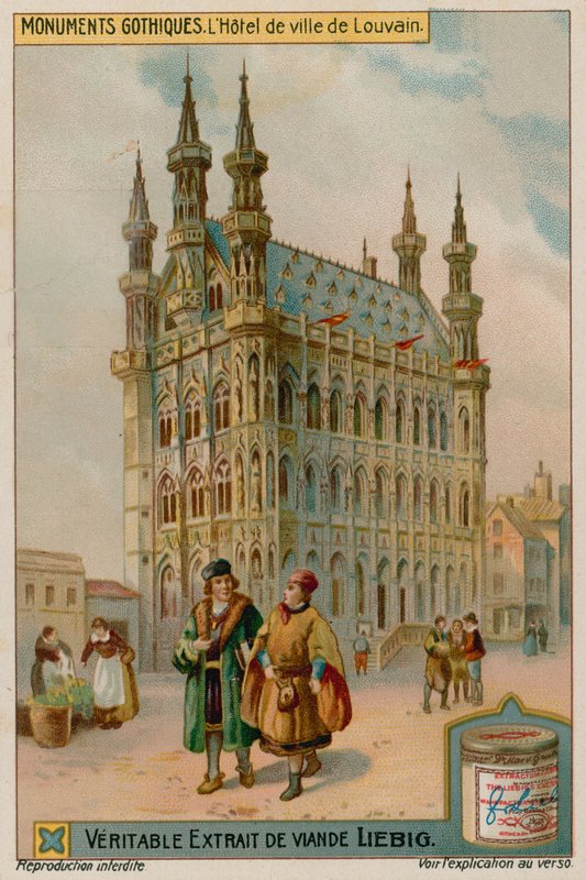 Rådhuset i Leuven i Belgia av European School