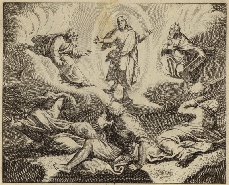 Transfigurasjon av Jesus Kristus (gravering) av European School