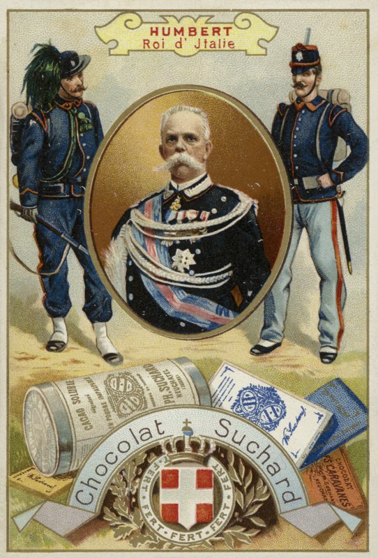 Umberto I, konge av Italia av European School