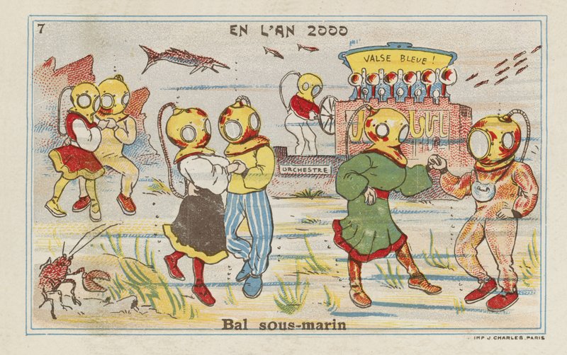 Undervannsball i år 2000 av European School