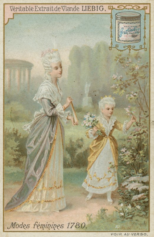 Kvinner i 1780 av European School