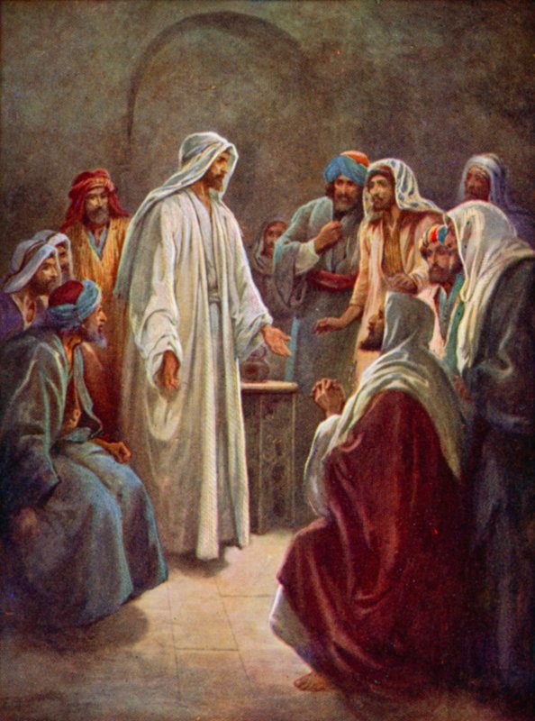 The Risen Lord (farge litho) av Evelyn Stuart Hardy