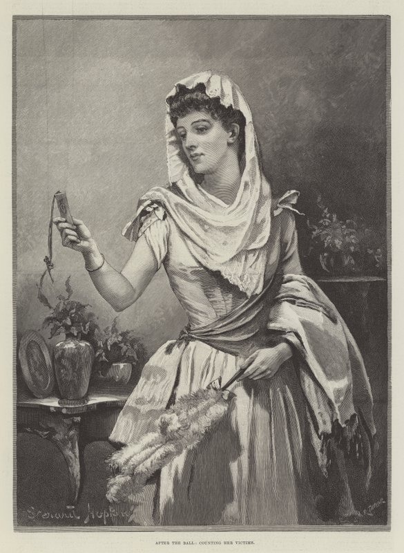 Etter ballet, teller ofrene hennes av Everard Hopkins