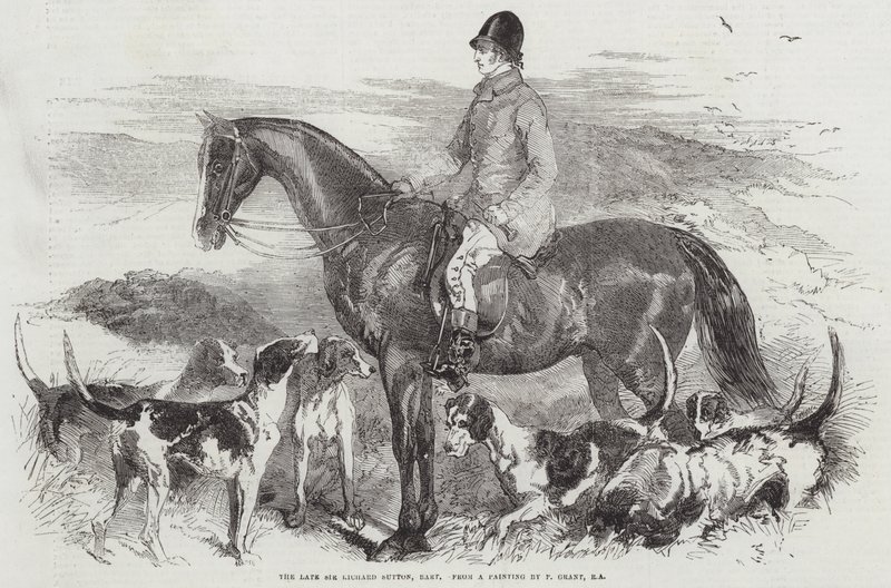 Avdøde Sir Richard Sutton, Baronet av F. Grant